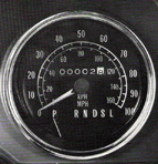1975 Firebird New Speedometer