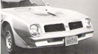 1976 Firebird Updates to the Front End Styling